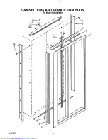 Предварительный просмотр 4 страницы KitchenAid KSSS48DWX01 Parts List