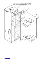 Предварительный просмотр 8 страницы KitchenAid KSSS48DWX01 Parts List