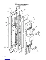 Предварительный просмотр 20 страницы KitchenAid KSSS48DWX01 Parts List