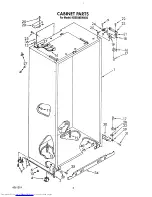 Preview for 2 page of KitchenAid KSSS48DWX02 Parts List