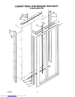 Предварительный просмотр 4 страницы KitchenAid KSSS48DYW00 Parts List