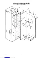 Предварительный просмотр 8 страницы KitchenAid KSSS48DYW00 Parts List