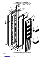 Предварительный просмотр 15 страницы KitchenAid KSSS48FJB00 Parts List