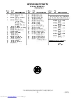 Предварительный просмотр 18 страницы KitchenAid KSSS48FJX00 Parts List