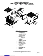 Предварительный просмотр 4 страницы KitchenAid KSSS48FKB00 Parts List