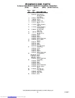 Preview for 16 page of KitchenAid KSSS48FKB01 Parts List