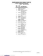 Preview for 10 page of KitchenAid KSSS48FMB00 Parts List