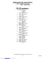 Preview for 14 page of KitchenAid KSSS48FMB00 Parts List