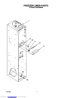 Preview for 7 page of KitchenAid KSSS48MBX00 Parts List