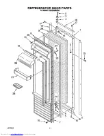 Preview for 13 page of KitchenAid KSSS48MBX00 Parts List