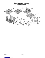 Preview for 26 page of KitchenAid KSSS48MBX00 Parts List