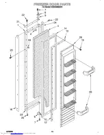 Предварительный просмотр 15 страницы KitchenAid KSSS48MBX01 Parts List