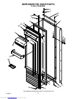 Предварительный просмотр 13 страницы KitchenAid KSSS48MDX04 Parts List