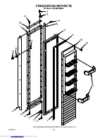 Предварительный просмотр 15 страницы KitchenAid KSSS48MDX04 Parts List