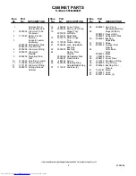 Preview for 2 page of KitchenAid KSSS48MDX05 Parts List