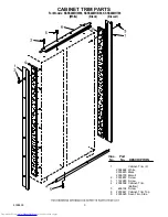 Предварительный просмотр 3 страницы KitchenAid KSSS48MHB00 Parts List