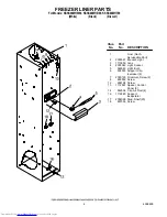 Предварительный просмотр 4 страницы KitchenAid KSSS48MHB00 Parts List