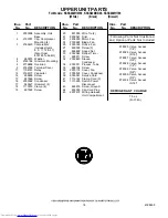 Предварительный просмотр 18 страницы KitchenAid KSSS48MHB00 Parts List