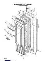 Предварительный просмотр 16 страницы KitchenAid KSSS48MWX00 Parts List