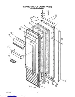 Предварительный просмотр 16 страницы KitchenAid KSSS48MWX01 Parts List