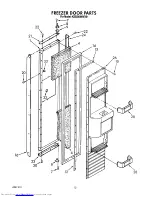 Предварительный просмотр 20 страницы KitchenAid KSSS48MWX01 Parts List