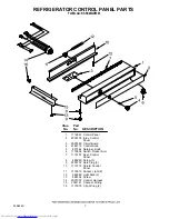 Предварительный просмотр 7 страницы KitchenAid KSSS48QDW03 Parts List