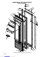 Предварительный просмотр 15 страницы KitchenAid KSSS48QDW03 Parts List