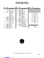 Предварительный просмотр 22 страницы KitchenAid KSSS48QDW04 Parts List