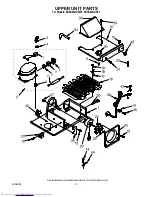 Предварительный просмотр 21 страницы KitchenAid KSSS48QDW05 Parts List