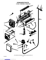 Предварительный просмотр 27 страницы KitchenAid KSSS48QDW05 Parts List