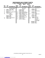 Предварительный просмотр 20 страницы KitchenAid KSSS48QHB00 Parts List