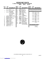 Предварительный просмотр 22 страницы KitchenAid KSSS48QHB00 Parts List