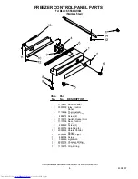 Предварительный просмотр 8 страницы KitchenAid KSSS48QHX00 Parts List