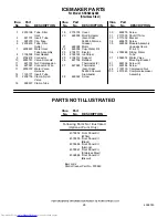 Preview for 28 page of KitchenAid KSSS48QJX00 Parts List