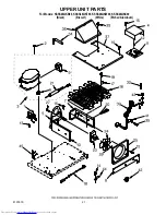 Предварительный просмотр 21 страницы KitchenAid KSSS48QKB00 Parts List