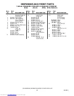 Preview for 20 page of KitchenAid KSSS48QKB01 Parts List