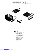 Предварительный просмотр 4 страницы KitchenAid KSSS48QKB02 Parts List