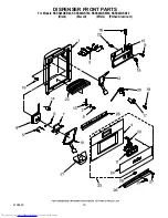 Предварительный просмотр 19 страницы KitchenAid KSSS48QKB02 Parts List