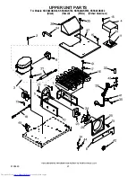 Предварительный просмотр 21 страницы KitchenAid KSSS48QKB02 Parts List