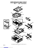 Предварительный просмотр 9 страницы KitchenAid KSSS48QMB00 Parts List