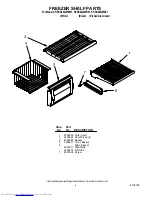 Предварительный просмотр 4 страницы KitchenAid KSSS48QMB01 Parts List