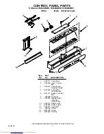 Предварительный просмотр 7 страницы KitchenAid KSSS48QMB01 Parts List