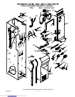 Предварительный просмотр 11 страницы KitchenAid KSSS48QMB01 Parts List