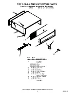 Предварительный просмотр 8 страницы KitchenAid KSSS48QMB02 Parts List