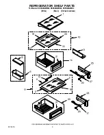 Предварительный просмотр 9 страницы KitchenAid KSSS48QMB02 Parts List