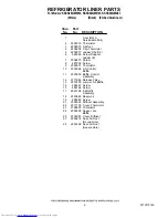 Preview for 6 page of KitchenAid KSSS48QMB03 Parts List