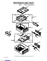 Preview for 9 page of KitchenAid KSSS48QMB03 Parts List