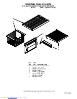 Предварительный просмотр 4 страницы KitchenAid KSSS48QTB00 Parts List