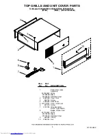 Предварительный просмотр 8 страницы KitchenAid KSSS48QTB00 Parts List