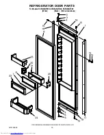 Предварительный просмотр 15 страницы KitchenAid KSSS48QTB00 Parts List